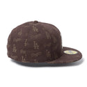 NEW ERA ( ニューエラ ) 59FIFTY MLB Jacquard ロサンゼルス・ドジャース ブラウン | 帽子 | キャップ | 日よけ | コットン | ジャガード | 14745170 | フラットバイザー | アウトドア | オシャレ | お出かけ | キャンプ | レジャー | にゅーえら