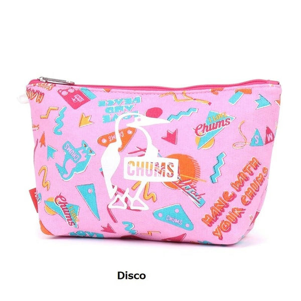 CHUMS ( チャムス ) ブービープリントポーチスウェット CH60-3828 | ポーチ | ペンケース | アウトドア | キャンプ | 撥水 | 撥油 | メイクポーチ | ちゃむす | メイクポーチ | 持ち運び | 旅行