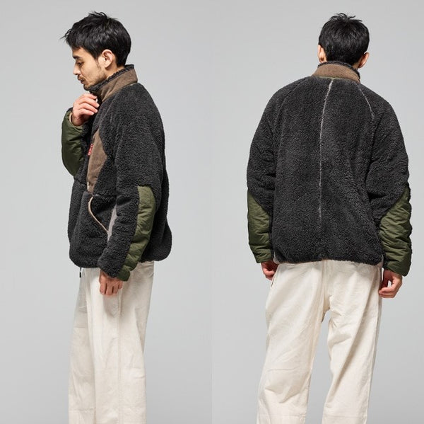 KRIFF MAYER ( クリフメイヤー ) シャギーボアジャケット | MENS | メンズ | 2514400 | ジャケット | アウター | 防寒 | メッシュ | 動きやすい | アウトドア | レジャー | キャンプ | 起毛 | 柔らかい | カジュアル | くりふめいやー