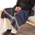 【 SALE 】 DULTON ( ダルトン ) LENO WEAVE BLANKET NAVY リノ ウィーブ ブランケット | 車内 | オフィス | リビング | コットン | 防寒 | インテリア | 薄手 | リラックス | T21-0392 | だるとん