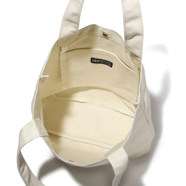 GRIP SWANY ( グリップスワニー ) 【 GSUB-166 】 BEAR TOTE BAG (S) バッグ | トートバッグ | 通勤 | 通学 | キャンプ | レジャー | BBQ | お出かけ | キャンバストートバッグ | サブバッグ | コットン | かばん | ぐりっぷすわにー