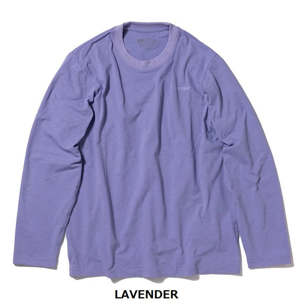 GRIP SWANY ( グリップスワニー ) 【 GSWCT0042 】 W`S EMBROIDERY L/S TEE | シャツ | 長袖シャツ | 長袖Tシャツ | 速乾 | シンプル | ポリエステル100% | トップス | アウトドア | キャンプ | オシャレ | アパレル | ぐりっぷすわにー | レディース | ウィメンズ