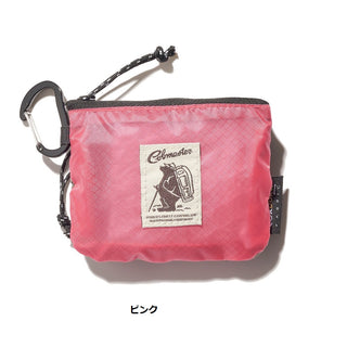 COBMASTER ( コブマスター ) COB CR FLAT POUCH ポーチ | 撥水 | シンプル | コンパクト | 2ポケット | コインケース | 財布 | ミニ | 軽量 | ナイロン | アウトドア | フェス | 旅行 | キャンプ | 登山