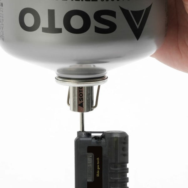 SOTO ( ソト ) スライドガストーチ スケルトンブラック | ST-480C2SB | アウトドア | キャンプ | ガストーチ | トーチ | コンパクト | スケルトン | バーナー  | 小型 | 強力 | 耐風 | アウトドア用品 | キャンプ用品 | そと