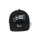 NEW ERA ( ニューエラ ) 9FORTY 鳥獣戯画 ボックスロゴ ブラック | 帽子 | キャップ | ユニセックス | クロスストラップ | 日よけ | アウトドア | お出かけ | オシャレ | キャンプ | サイズ調整 | 14940831 | にゅーえら