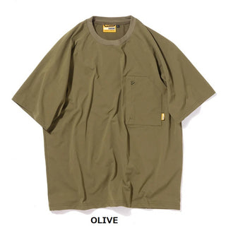 GRIP SWANY ( グリップスワニ－ ) 【 GSMCT0005 】 GS AIRFLOW TEE | シャツ | 半袖シャツ | 半袖 | アウトドア | キャンプ | シンプル | Tシャツ | 速乾 | 伸縮 | ドローコード | ポケット | ぐりっぷすわにー | 夏服