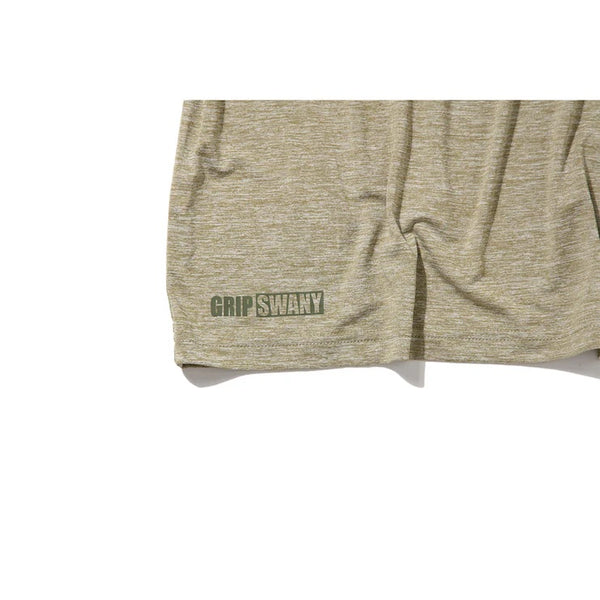 GRIP SWANY ( グリップスワニー ) 【 GSMCT0014 】 BOX LOGO DRY S/S TEE | シャツ | Tシャツ | 半袖 | 半袖Tシャツ | 半袖シャツ | シンプル | UVカット | 速乾 | バックプリント | ランニング | キャンプ | ジム | 使いやすい | アウトドア | レジャー | ぐりっぷすわにー
