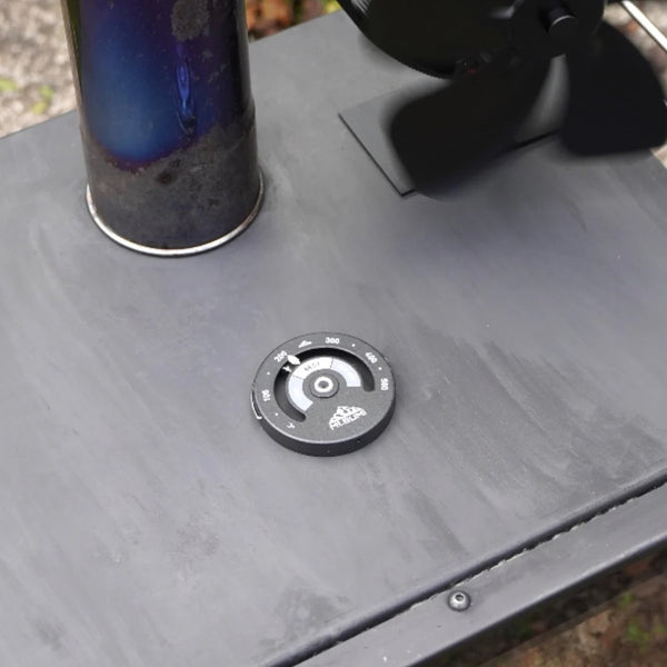 Mt.SUMI ( マウントスミ ) マグネット式 ストーブ温度計 EC / Magnetic Stove Thermometer Enamel Coat | マグネット式 | ストーブ | 温度計 | コンパクト | 温度管理 | アウトドア | キャンプ | 冬キャンプ | SF25FWTM-EC | まうんとすみ