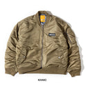 GRIP SWANY ( グリップスワニー ) 【 GSMJ-057 】 WATER REPELLENT FLIGHT JACKET | ジャケット | 上着 | アウター | フライトジャケット | かっこいい | ロゴ | アウトドア | お出かけ | レジャー | キャンプ | ぐりっぷすわにー