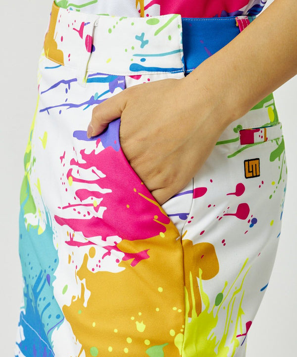 【 SALE 】 LOUDMOUTH ( ラウドマウス ) レディース ストレッチツイル 柄スカート | ゴルフ | スカート | 動きやすい | 764355 | 派手 | らうどまうす | 接触冷感 | 夏