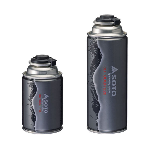 SOTO ( ソト ) CB TOUGH 125 | カセットガス | ガス缶 | CB缶 | アウトドア | キャンプ | 料理 | 調理 | ハイパワー | ST-711 | トレッキング | 登山 | 冬キャンプ | ソロキャンプ | そと