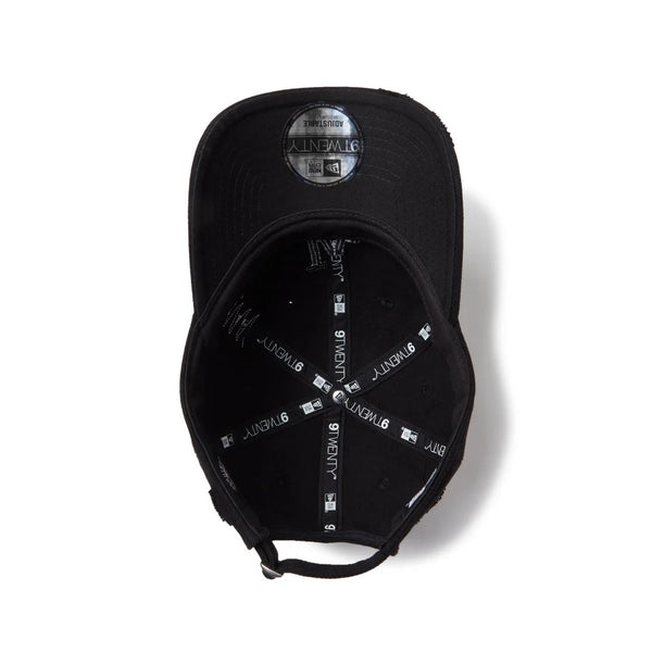 NEW ERA ( ニューエラ ) 9TWENTY Damaged Series ロサンゼルス ・ ドジャース ブラック | 帽子 | キャップ | 日よけ | アウトドア | キャンプ | レジャー | クロスストラップ | ユニセックス | コットン | 黒色 | オシャレ | シンプル