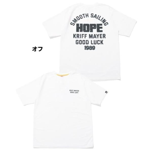 KRIFF MAYER ( クリフメイヤー ) 夏季GO!T ( HOPE ) MENS | メンズ | 2457812 | トップス | アパレル | ウェア | UVカット | 半袖 | Tシャツ | 接触冷感 | 吸水 | 速乾 | カジュアル | ストレッチ | レジャー | 夏 | 涼しい | くりふめいやー