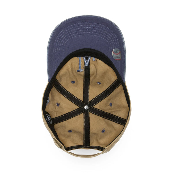 ’47 ( フォーティーセブン ) ’47クリーンナップ ロサンゼルス・ドジャース Eldin カーキ × ネイビー | 帽子 | キャップ | オシャレ | コットン | お出かけ | レジャー | キャンプ | 日よけ | 紫外線対策 | 14858326