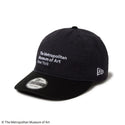 NEW ERA ( ニューエラ ) 9THIRTY The Met レザーストラップ ネイビー ブラックバイザー | 帽子 | キャップ | レザーストラップ | ユニセックス | コットン | 日よけ | オシャレ | 14457362 | にゅーえら | コラボ