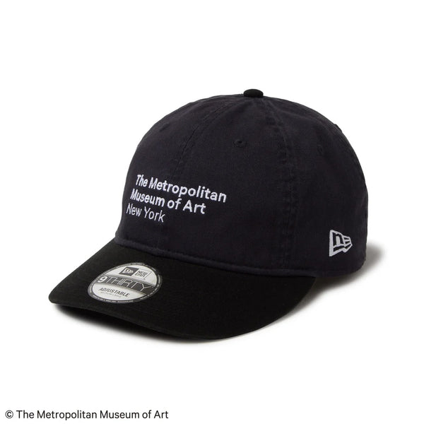 NEW ERA ( ニューエラ ) 9THIRTY The Met レザーストラップ ネイビー ブラックバイザー | 帽子 | キャップ | レザーストラップ | ユニセックス | コットン | 日よけ | オシャレ | 14457362 | にゅーえら | コラボ