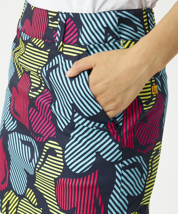 【 SALE 】 LOUDMOUTH ( ラウドマウス ) レディース ストレッチツイル 柄スカート | ゴルフ | スカート | 動きやすい | 764355 | 派手 | らうどまうす | 接触冷感 | 夏