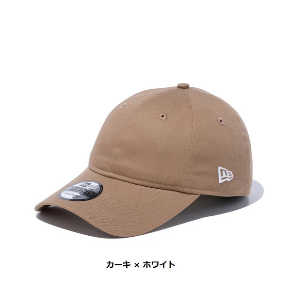 NEW ERA ( ニューエラ ) 9TWENTY ロングバイザー ノンウォッシュコットン ベーシック | 帽子 | コットン | キャップ | 日よけ | アウトドア | キャンプ | ユニセックス | サイズ調整 | クロスストラップ | 定番 | 無地