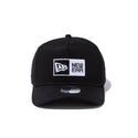 NEW ERA ( ニューエラ ) 9FORTY A-Frame ボックスロゴ ブラック × ホワイト | 帽子 | キャップ | 日よけ | 14525033 | アウトドア | キャンプ | お出かけ | ユニセックス | 定番 | スナップバック | にゅーえら