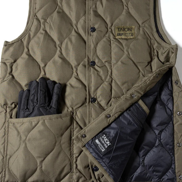 GRIP SWANY ( グリップスワニー ) 【 TAION-GRIPSWANY-VT01 】 TAION X GRIP SWANY DOWN VEST | ベスト | ウェア | ダウンベスト | リバーシブル | 防寒 | 暖かい | 軽い | ぐりっぷすわにー | アウトドア | レジャー | キャンプ