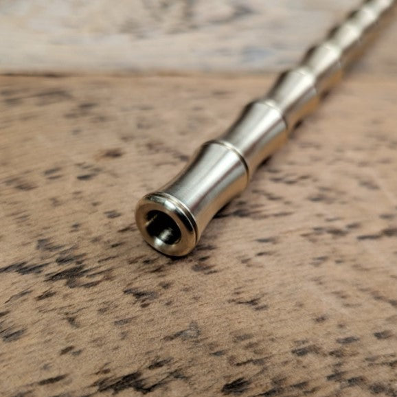 野良道具製作所 ミニ火吹き竹 ( 真鍮 ) 13cm | アウトドア | 火吹き棒 | 焚火 | コンパクト | ソロキャンプ | 小型 | 小さめ | キャンプ | 経年変化 | 短め | ブラスター