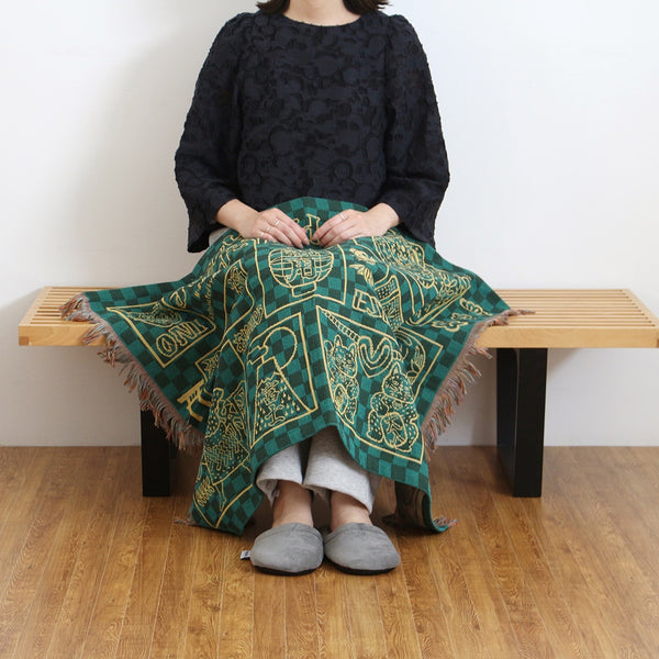 DETAIL ( ディテール ) OAX Throwket "Small " オアハカ スローケット | ブランケット | 100cm x 70cm | コンパクト | 車 | お出かけ | アウトドア | キャンプ | ソファ | 防寒 | オフィス | スポーツ観戦