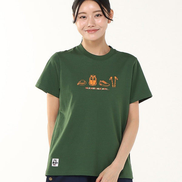 CHUMS ( チャムス ) グッドウェーブTシャツ | トップス | Tシャツ | 半袖 | 半袖Tシャツ | コットン | 型崩れしにくい | アウトドア | キャンプ | ハイキング | オシャレ | ちゃむす | CH01-2787