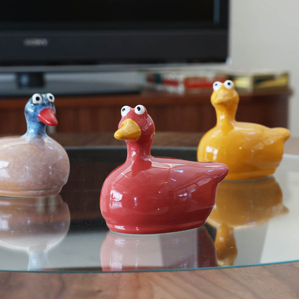 DULTON ( ダルトン ) FLOATING DUCK フローティング ダック | オブジェ | 置物 | セラミック | 可愛い | アヒル | 手のひらサイズ | UA-1040 | 雑貨 | ギフト | プレゼント | だるとん