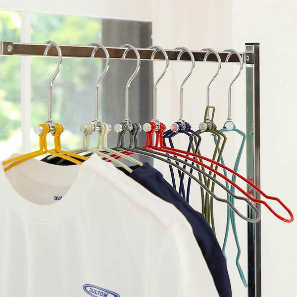 DULTON ( ダルトン ) FOLDING HANGER フォールディング ハンガー | コンパクト | 持ち運び | 車内 | 折りたたみ | 旅行 | 省スペース | アウトドア | キャンプ | 出張 | 室内干し | 121-374 | だるとん