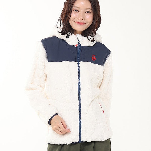 CHUMS ( チャムス ) ブービーエルモジップパーカー | アウター | フリース | パーカー | 防寒 | 冬 | ポケット | 刺繍 | ワンポイント | ふわふわ | 柔らかい | 暖かい | CH04-1479 | ちゃむす