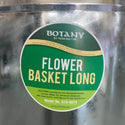 DULTON ( ダルトン ) FLOWER BASKET LONG L フラワー バスケット ロング L | 無骨 | インテリア | スチール | 収納 | ガーデニング | オシャレ | シンプル | ステッカー | G19-0073L | だるとん