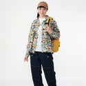 CHUMS ( チャムス ) プリンテッドボックスシャツ 総柄シャツ 半袖シャツ メンズ レディース オーバーサイズ 開襟シャツ ボックスシルエット コットン100％ カジュアル アウトドア キャンプ フェス 旅行 羽織り トップス ブービーバード 柄シャツ ユニセックス 春夏 CH02-1290