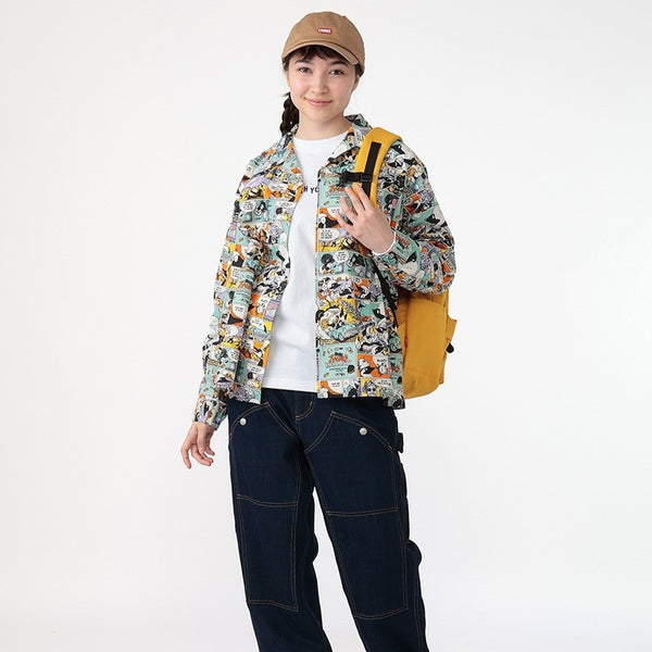CHUMS ( チャムス ) プリンテッドボックスシャツ 総柄シャツ 半袖シャツ メンズ レディース オーバーサイズ 開襟シャツ ボックスシルエット コットン100％ カジュアル アウトドア キャンプ フェス 旅行 羽織り トップス ブービーバード 柄シャツ ユニセックス 春夏 CH02-1290