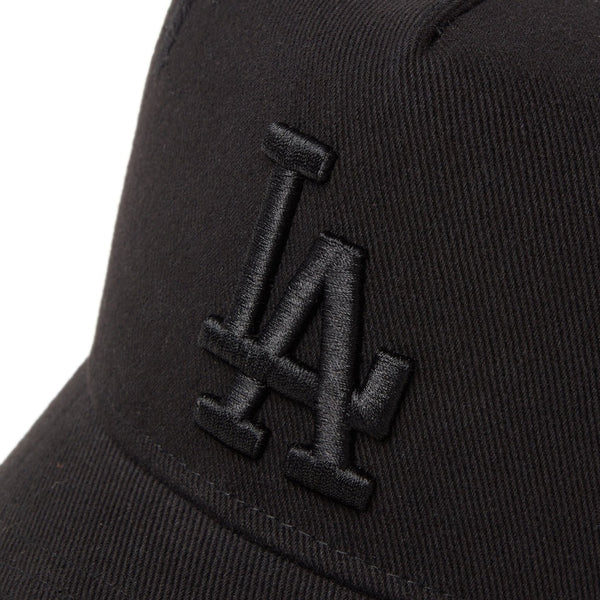 NEW ERA ( ニューエラ ) 9FORTY A-Frame トラッカー Damaged Series ロサンゼルス ・ ドジャース ブラック | 帽子 | キャップ | サイズ調整 | メッシュ | ユニセックス | 日よけ | スナップバック | 14388620 | コットン | ポリエステル | にゅーえら