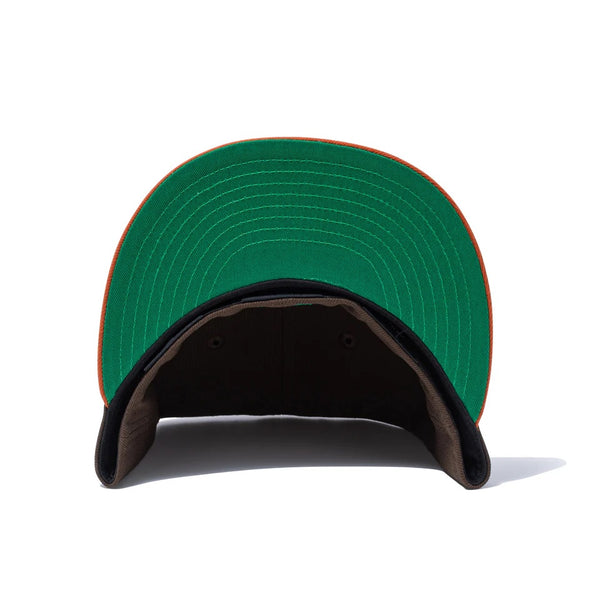 NEW ERA ( ニューエラ ) 59FIFTY Cactus ＆ Grape Fruit ロサンゼルス・ドジャース ウォルナット ラストバイザー | 帽子 | キャップ | 日よけ | 14921972 | にゅーえら | オシャレ | フラットバイザー | ユニセックス