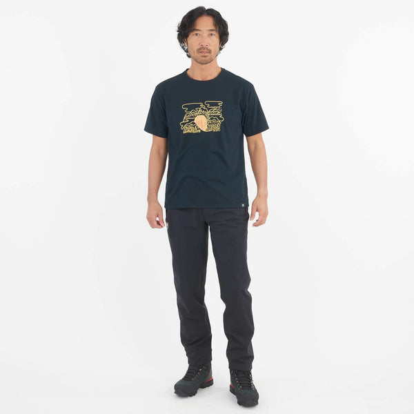 MILLET ( ミレー ) ティフォン ストレッチ トレックパンツ 登山 | パンツ | 防水 | 動きやすい | ストレート | スリム | ブラック | 黒色 | 15デニール | キャンプ | アウトドア | レジャー | 雨