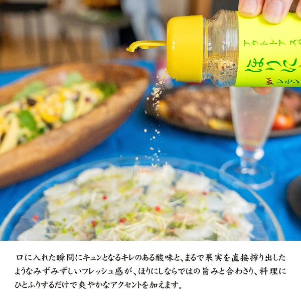 ほりにし ニューレモン アウトドアスパイス レモン風味 スパイス 調味料 万能調味料 BBQ バーベキュー キャンプ アウトドア 肉料理 魚料理 野菜料理 焼肉 焼き鳥 サラダ パスタ レモン スパイス調味料 キャンプ飯 アウトドア料理