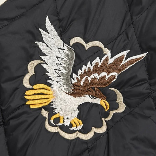 TAION ( タイオン ) ジャパンスペシャル リバーシブル スカジャン ダウンジャケット | ジャケット | ダウン | 防寒 | 冬 | アウター | かっこいい | リバーシブル | メンズ | レディース | ユニセックス | TAION-JK04JS-N1 | たいおん