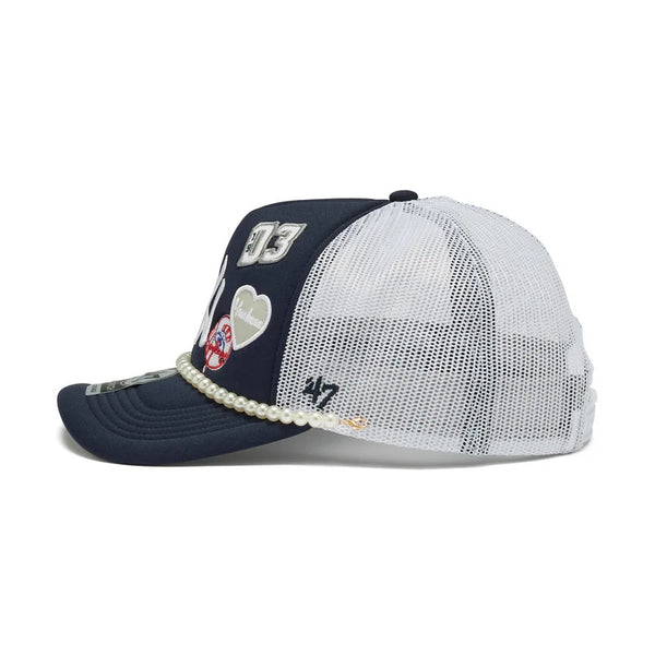 '47 ( フォーティーセブン ) '47 ヒッチ LC ニューヨーク・ヤンキース TRENDY TEAM ネイビー | 帽子 | キャップ | 派手 | オシャレ | サイズ調整 | 日よけ | アウトドア | お出かけ | 快適 | 涼しい | レトロ | 14920328 | ふぉーてぃーせぶん