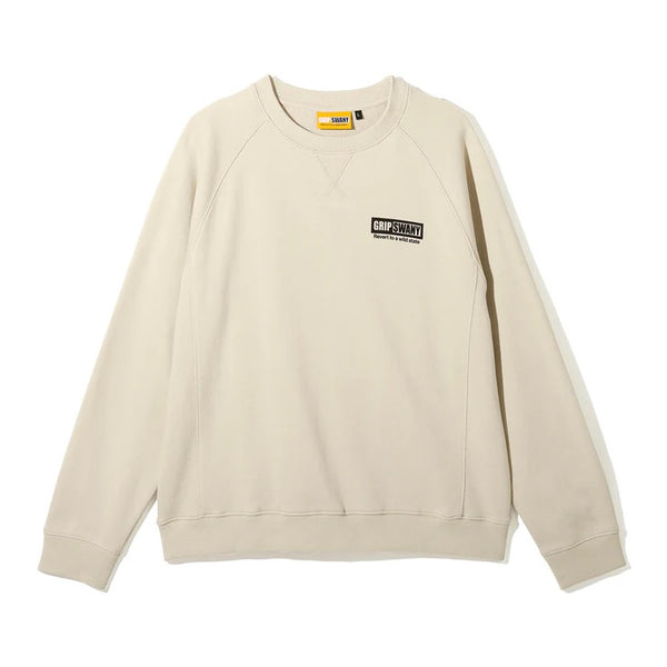GRIP SWANY ( グリップスワニー ) 【 GSMCT-133 】 GS AZUMA CREW NECK | シャツ | Tシャツ | バックプリント | 長袖 | アパレル | コットン100% | 裏毛 | ロゴ | シンプル | オシャレ | ぐりっぷすわにー