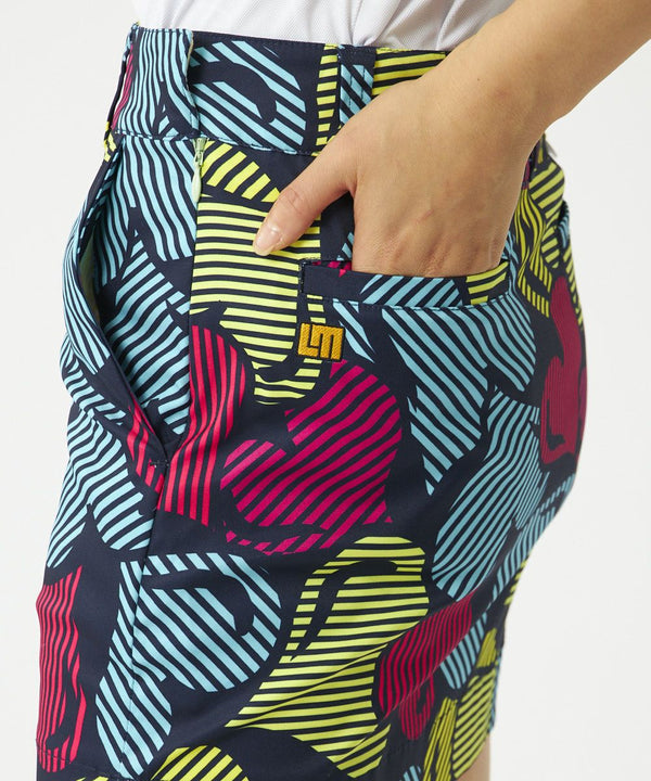 【 SALE 】 LOUDMOUTH ( ラウドマウス ) レディース ストレッチツイル 柄スカート | ゴルフ | スカート | 動きやすい | 764355 | 派手 | らうどまうす | 接触冷感 | 夏