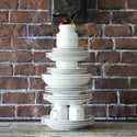 DULTON ( ダルトン ) LAND STACKING CUP ＆ SAUCER ランド スタッキング カップ ＆ ソーサー | 食器 | シンプル | 厚み | 重み | しっかり | 来客 | 白色 | ホワイト | ストーンウェア | だるとん | M-0587 | レンジOK | 食洗機OK
