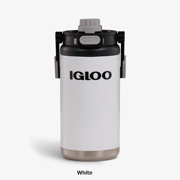 IGLOO ( イグルー ) 54オンス ハイブリッドジャグ 1.6L | ステンレス | フェンスフック付き | アウトドア | キャンプ | スポーツ | ウォータージャグ | 水筒 | 部活 | 直飲み | おしゃれ | 31487 | 31486 | 31488 | 31485 | いぐるー | ジム