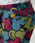 【 SALE 】 LOUDMOUTH ( ラウドマウス ) メンズ ストレッチツイル 柄ショートパンツ | ゴルフ | ウェア | 半ズボン | ハーフパンツ | パンツ | 吸汗速乾 | UV　| ストレッチ | 764305 | らうどまうす