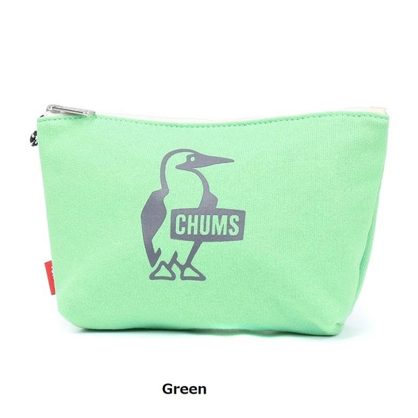 CHUMS ( チャムス ) ブービープリントポーチスウェット CH60-3828 | ポーチ | ペンケース | アウトドア | キャンプ | 撥水 | 撥油 | メイクポーチ | ちゃむす | メイクポーチ | 持ち運び | 旅行