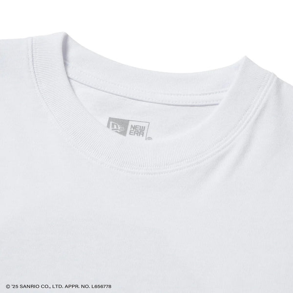 NEW ERA ( ニューエラ ) 半袖 オーバーサイズド コットン Tシャツ HELLO KITTY キャップ | シャツ | 半袖シャツ | ブラック | ホワイト | キティちゃん | ハローキティ | コラボ | 14348709 | 14348710 | にゅーえら | 夏服