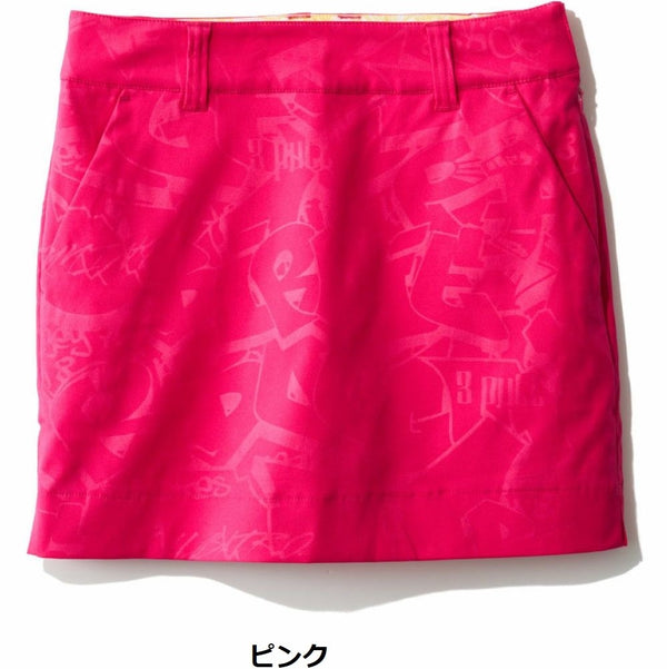 LOUDMOUTH ( ラウドマウス ) レディース ストレッチツイル エンボススカート | スカート | ゴルフ | ゴルフウェア | シンプル | ポリエステルツイル | 無地 | 動きやすい | 764352 | UV | 吸汗速乾