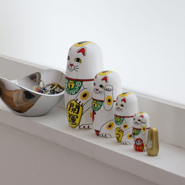 DETAIL ( ディテール ) Lucky Cat ラッキーキャット | 招き猫のマトリョーシカ | 招き猫 | マトリョーシカ | マトリョシカ | インテリア | ネコ | プレゼント | ギフト | 可愛い | 商売繁盛 | 千客万来 | 縁起物 | 3415LU
