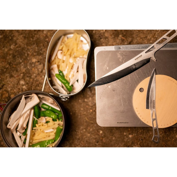 EVERNEW ( エバニュー ) 深山包丁 | 包丁 | 切れ味 | カーブ | アウトドア | キャンプ | 登山 | 料理 | 調理 | 自宅 | EBY660 | えばにゅー | キッチン | キッチンナイフ