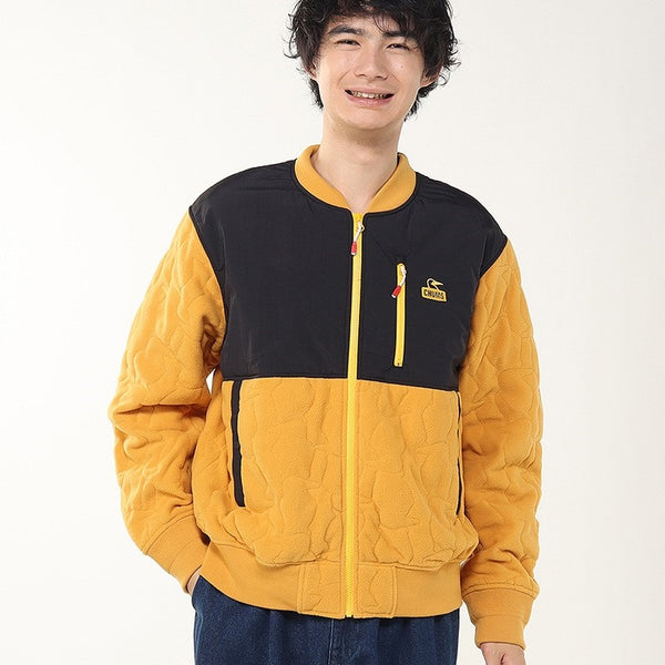 CHUMS ( チャムス ) ブービーステッチフリースブルゾン | フリースジャケット | ベスト | ブービーバード | キルティング | フリース | カジュアル | アウター | 冬服 | アパレル | CH04-1473 | ちゃむす